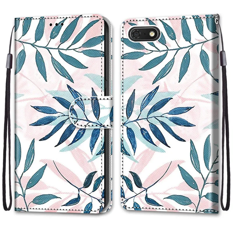 cute huawei phone cases Honor 7A Case On for Huawei Honor 7A DUA-L22 Etui 5.45" Wallet Flip Leather Phone Case Huawei Honor 7A 7 A Russia Honor7a Cover huawei snorkeling case