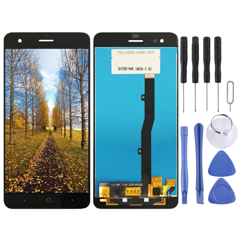 ЖК экран и дигитайзер в сборе для ZTE Blade A6 Max A0605 (черный)|Экраны мобильных