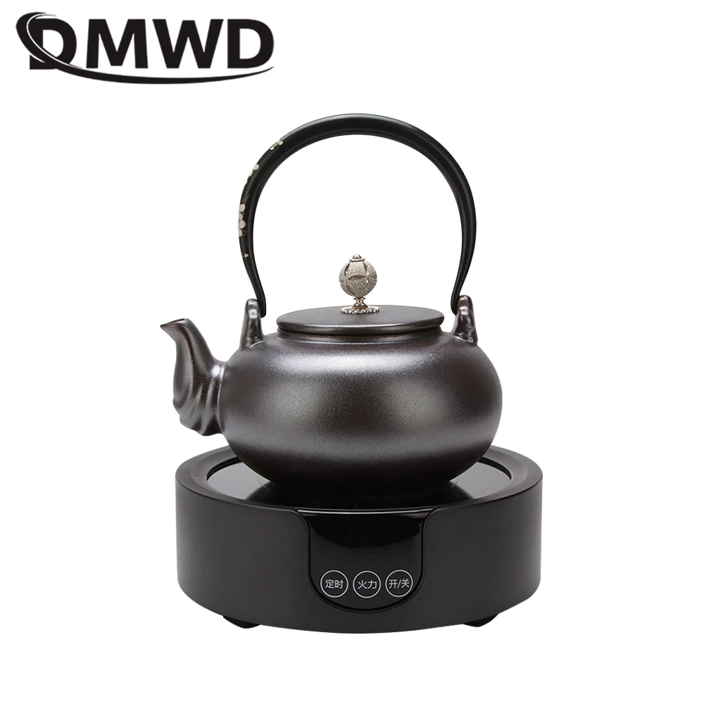 DMWD Household Electric Ceramic Stove Desktop Water Heater Tea Brewing Stove Tea Maker Portable Heating Plate Induction Cooker