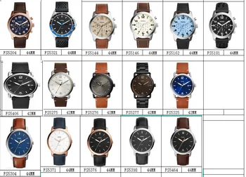 

Grant Sport Chronograph Watch Mens Luggage Leather Watch brand Stainless Steel Quartz Watch FS5144 AAA