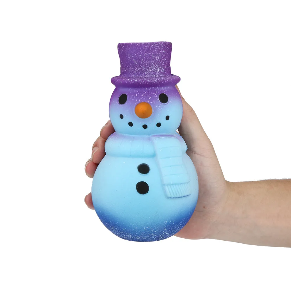 16 см Squishies Galaxy Снеговик медленно поднимающийся мультяшный крем Ароматические игрушки для снятия стресса детские игрушки мягкие игрушки Juguetes para ninos