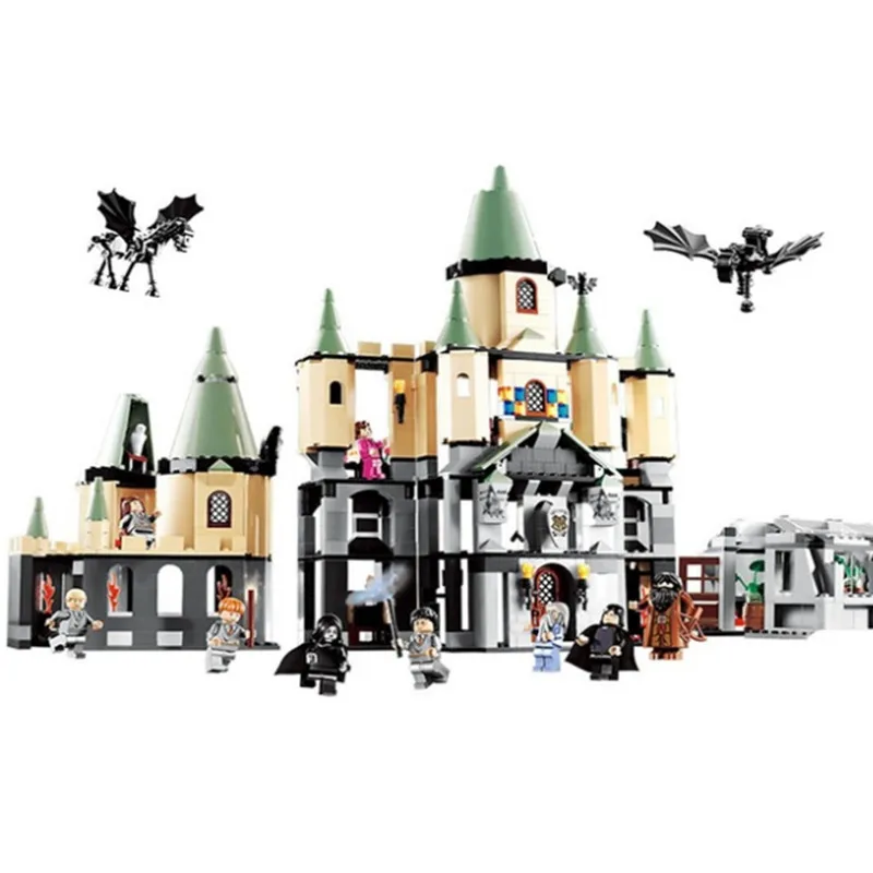 

Movie The Harry Magic Potter Castle DIY Educational Building Blocks Bricks