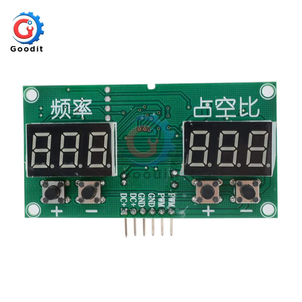 PWM Pulse 0-99% Frequency 6Hz-100KHz Square Wave Signal Generator Duty Cycle Module