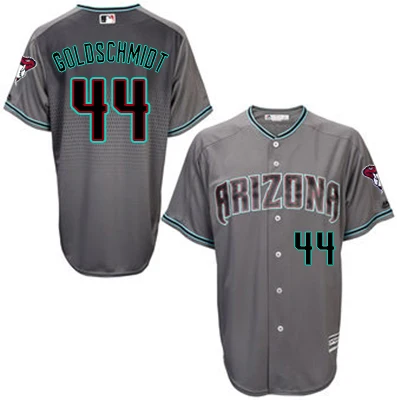 Сшитая Мужская футболка Arizona Paul Goldschmidt Zack Greinke AJ Pollock Randy Johnson FLEX& Cool Base - Цвет: AS PICTURE