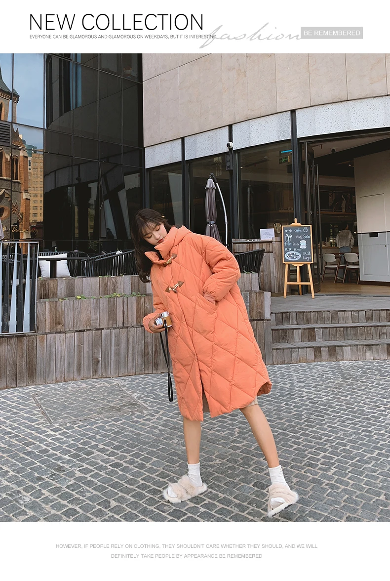 Winter Women New Coat Commuting Simple Temperament Leisure Korean Fashion Thick Warm All-match High-quality Loose Jacket L086