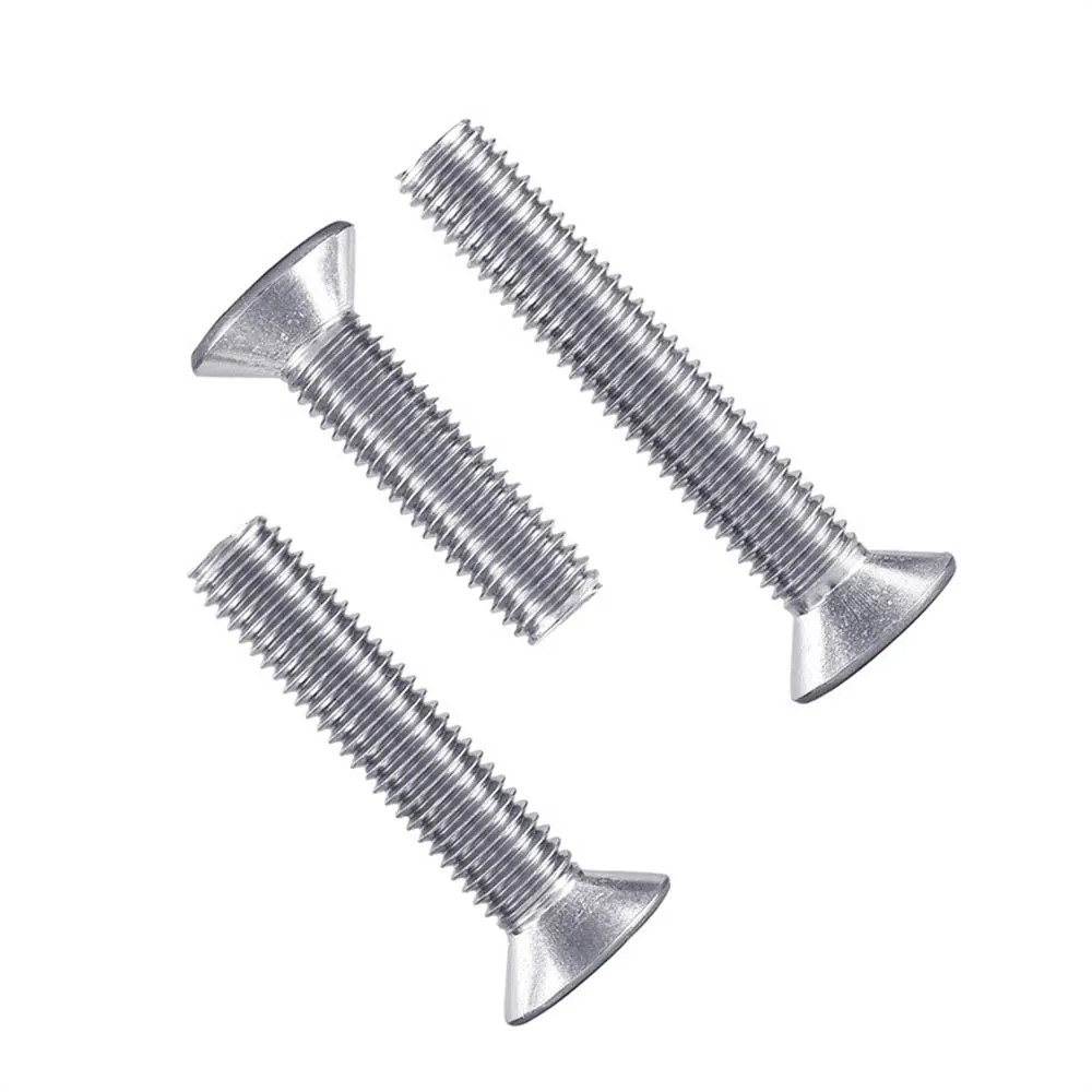 5-50 stücke Allen Kopf Schrauben DIN7991 M2 M 2,5 M3 M4 M5 M6 Edelstahl 304 Oder Schwarz hex Buchse Flachen Senkkopf Schraube – Detail 6