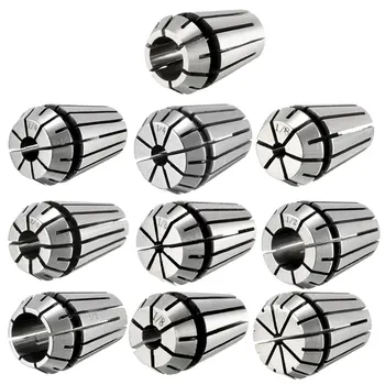 

uxcell ER11-ER25 Spring Collet Chuck for CNC Milling Lathe Tool and Workholding Engraving High-Speed Machine 40Cr Steel