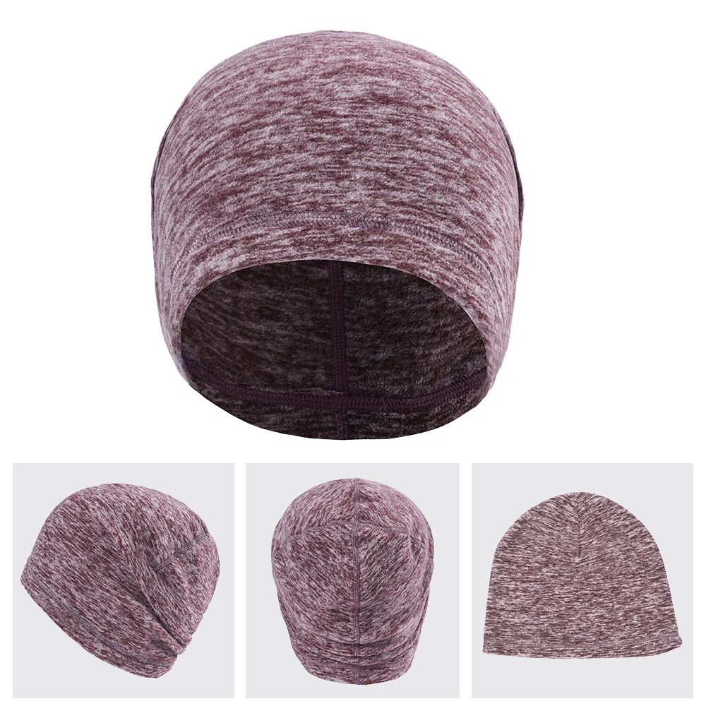 Winter Fleece Warmer Caps Cationic Fabric Cold Weather Thermal Beanies Skullies Slouchy Turban Hip Hop Men Women Hats Fashion