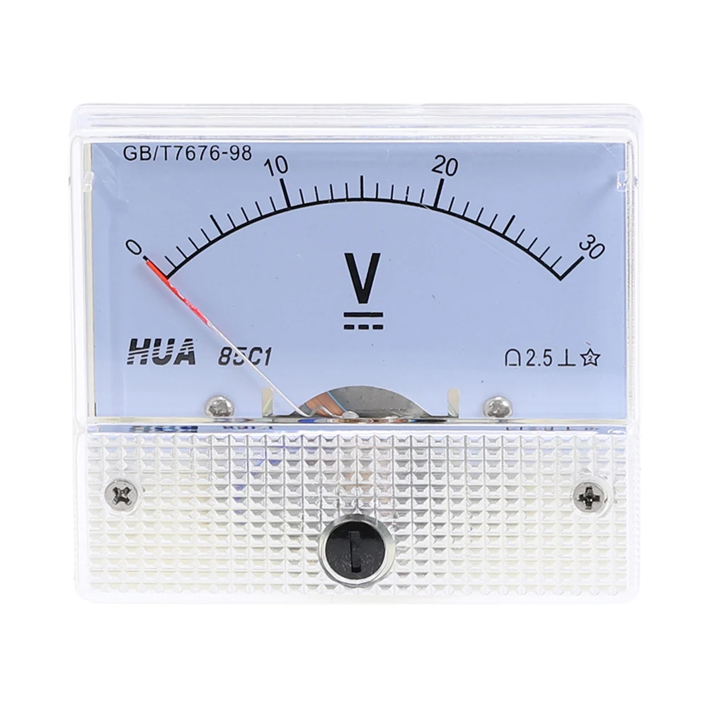Аналоговый измеритель напряжения на панели постоянного тока 85C1 вольтметр 20 в 30 в 50 в 75 в 150 в 250 в 300 в 400 в 450 в 500 В в механический измеритель напряжения