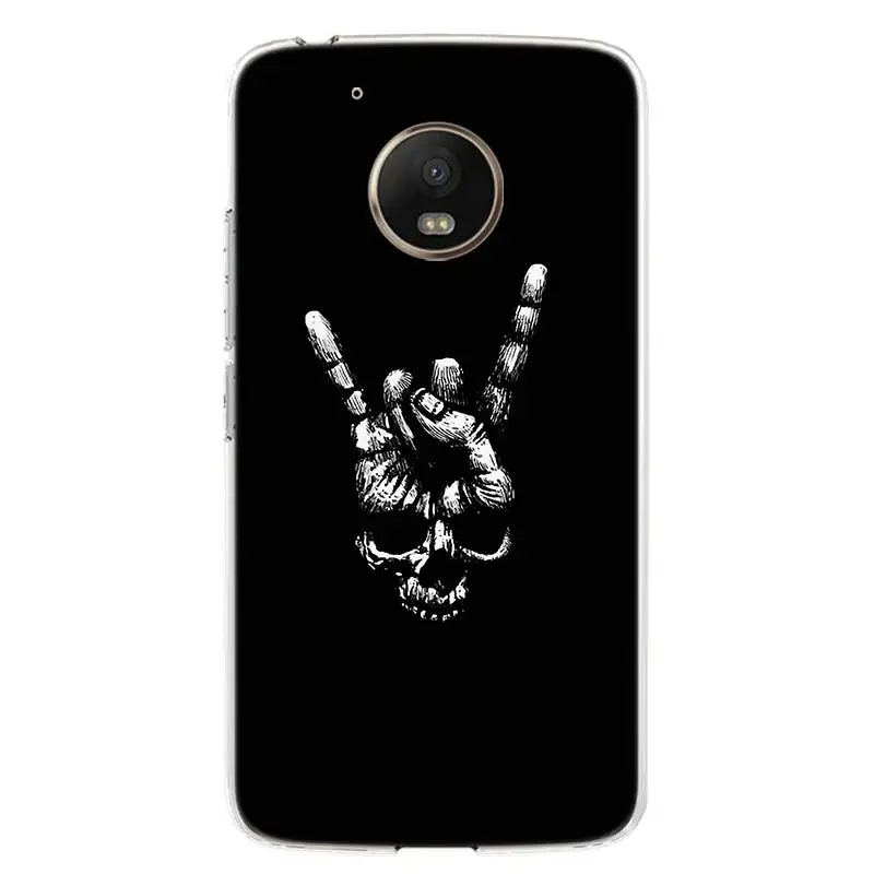 Страшный череп Marbel жуткий чехол для телефона для Motorola Moto G7 G6 G5S G5 E4 Plus G4 E5 Play power EU Подарочный чехол с рисунком