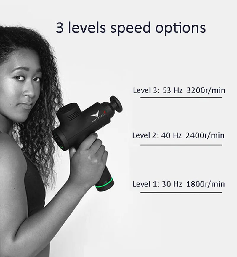  Hyperice Hypervolt Plus Portable Massage Device Massage Gun Deep Tissue Percussion Muscle Massager 