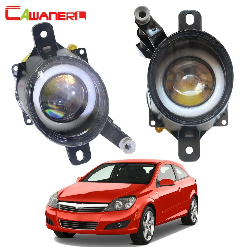 Cawanerl для Saturn Astra 2008 2009 Автомобильный 30 Вт Светодиодный противотуманный фонарь Angel Eye дневного света DRL H11 3000лм 12 В 2 шт