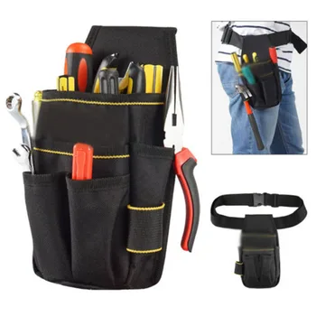 

Drill Tool Belt Pouch Bit Holder Hanging Waist Bag Drill Tool Storage Bags