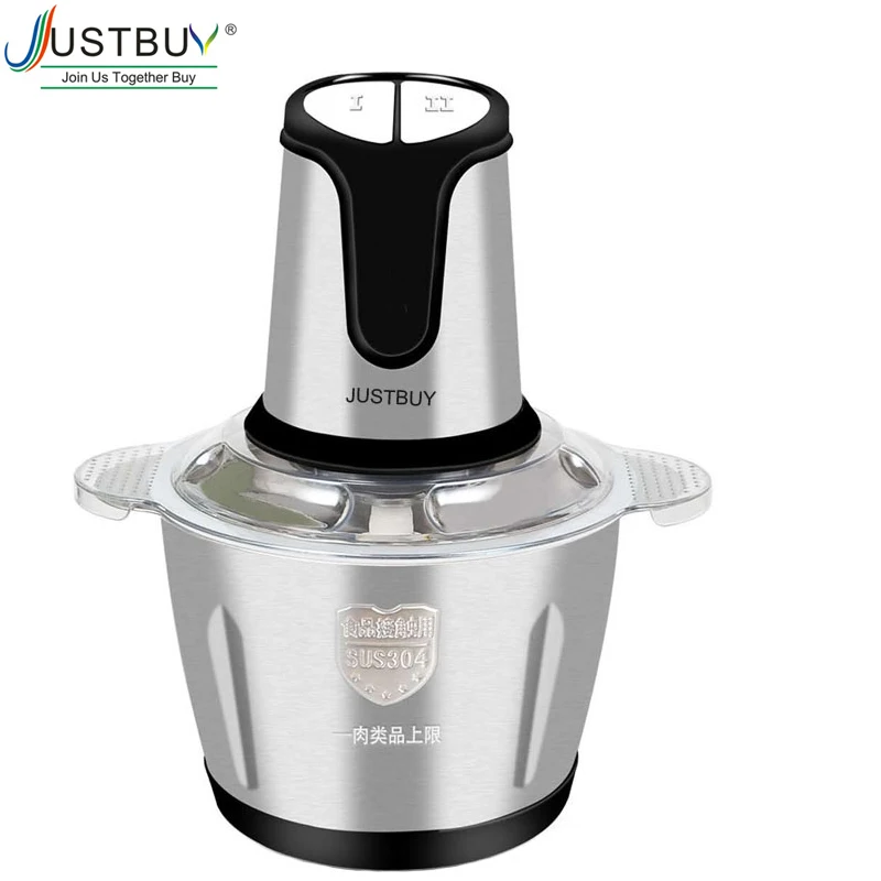 Skup Dwie prędkości ze stali nierdzewnej maszynka do mielenia mięsa Chopper elektryczny automat do mielenia mięsa wysokiej jakości młynek do użytku domowego robot kuchenny