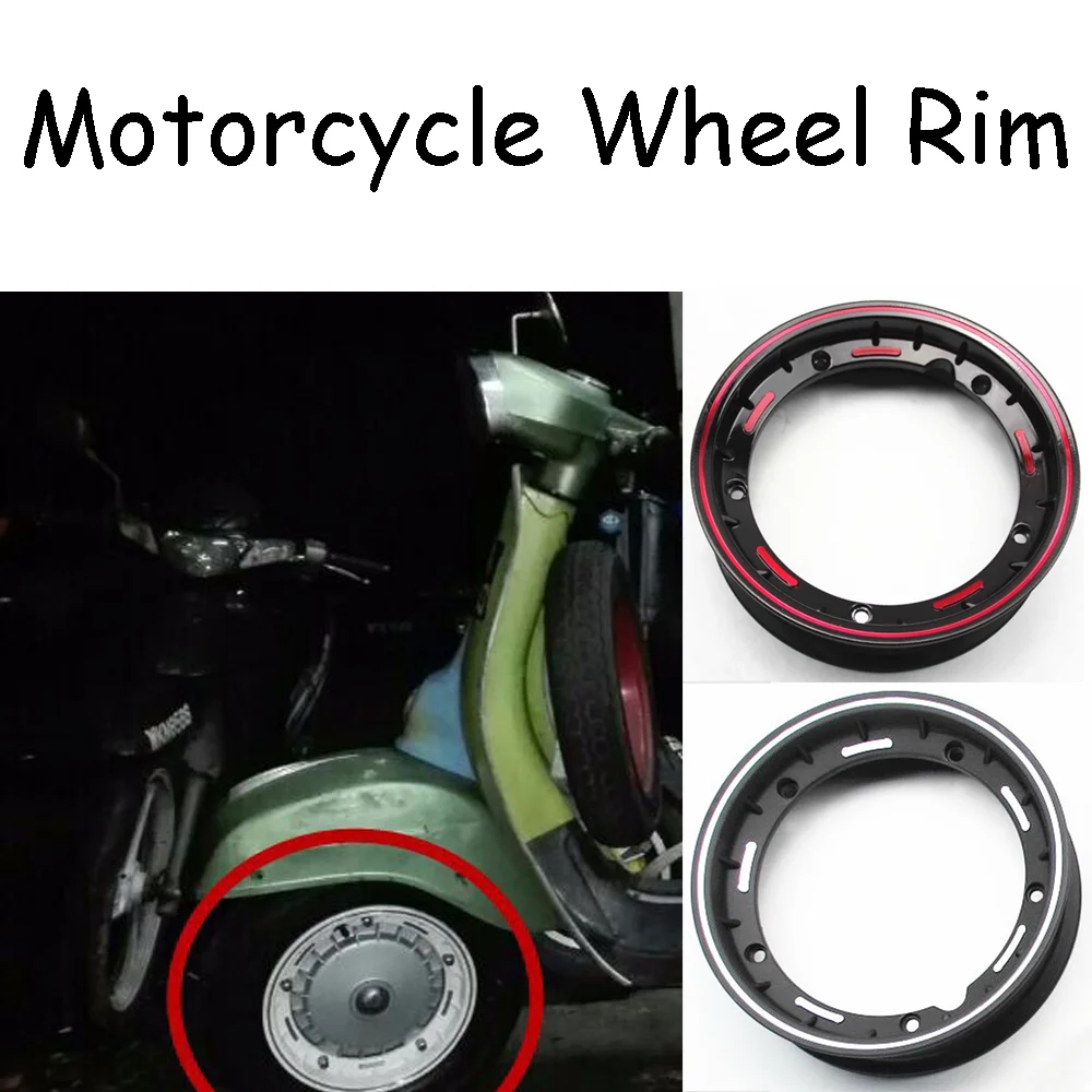 2 5*10 дюймов алюминиевое колесо мотоцикла Rim подходит для Piaggio VESPA PX LML T5 px125 150 200 ET3 и