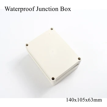 

140x105x63mm Waterproof Plastic Enclosure Box Outdoor Cable Connection Junction Electrical Project Case ABS IP65 140*105*63mm