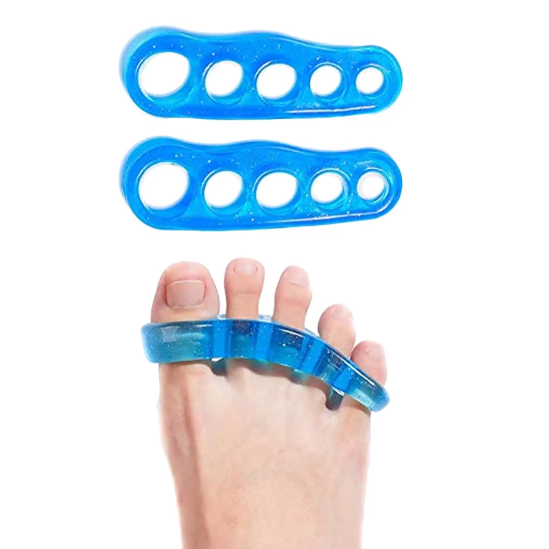 2 шт исправление шишки на ноге силиконовый гель для ухода за кожей ног Bunion протектор разделитель пальцев разделитель корректоры