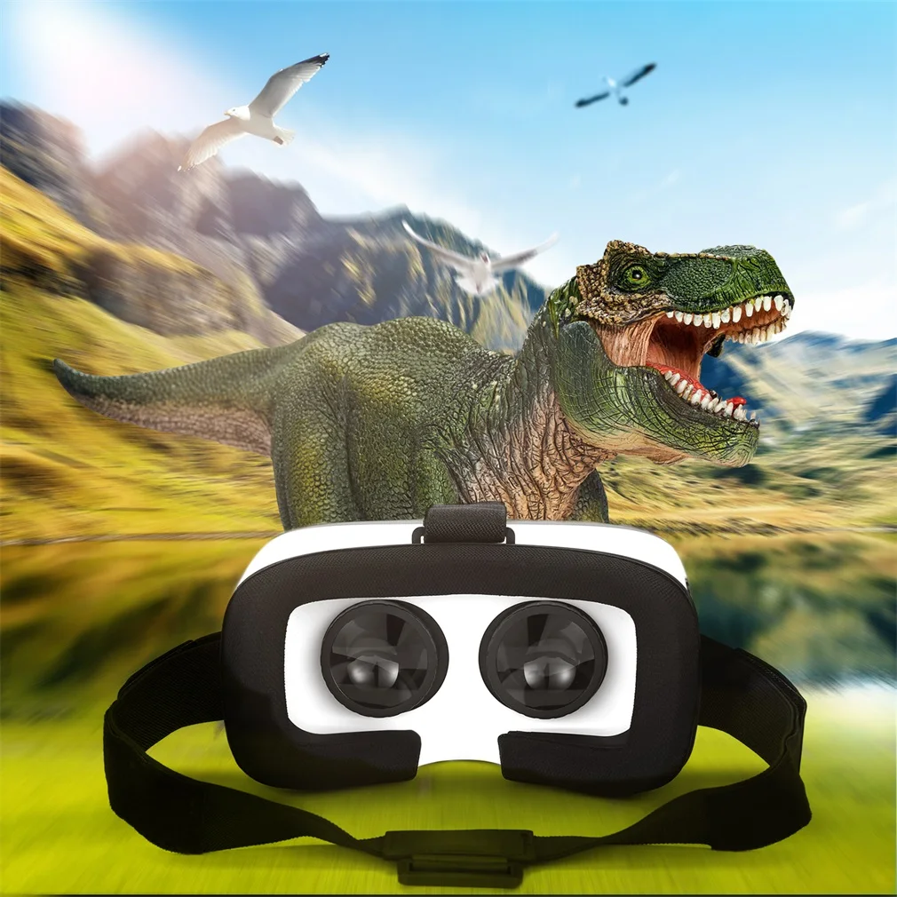 3D VR все в одном гарнитура виртуальной реальности 2+ 16G WiFi 2,0G 1080P 360 просмотр с эффектом погружения Поддержка USB TF карты