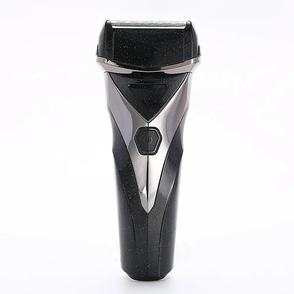 

Men Strong Power Mustache Shaver Portable Reciprocating Beard Razor With Pop-up Trimmer Male Shaver