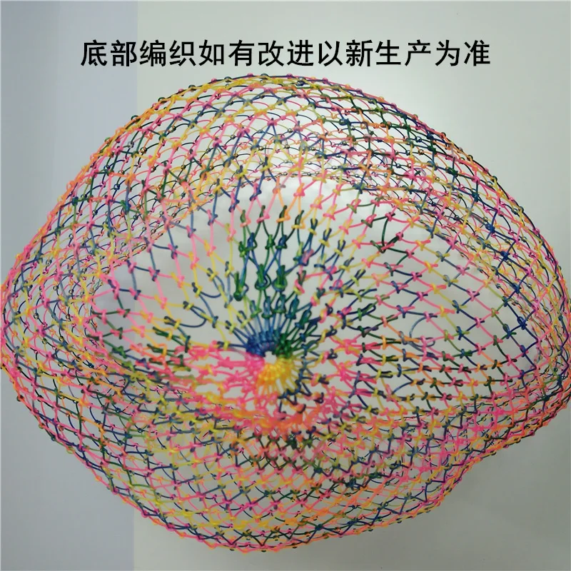 Полностью ручной работы тканая сетчатая головка Dyneema ракетка струна не с кольцом 35 40 45 50 диаметр копия струнная Сумка рыболовные снасти