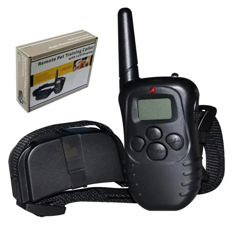 Dog Shock Training Collar with Remote Electric Trainer Small Large Big Remote Control Dog Stop Bark Device Pet Supplies