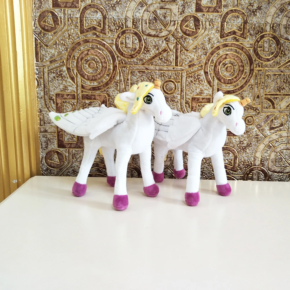 BOLAFYNIA Children Plush Stuffed Toy mia and me unicorn horse doll Baby Kids Toy for Christmas Birthday gift