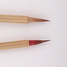 Элегантная Zhai North Tail маленькая Langhao небольшая обычная для письма каллиграфия маленькая красная кисть для письма Teeny Freehand для взрослых, скопированная B