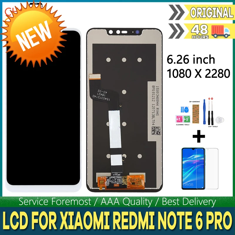 ЖК-дисплей 6 26 'для Xiaomi Redmi Note Pro сенсорный экран с дигитайзером в сборе для