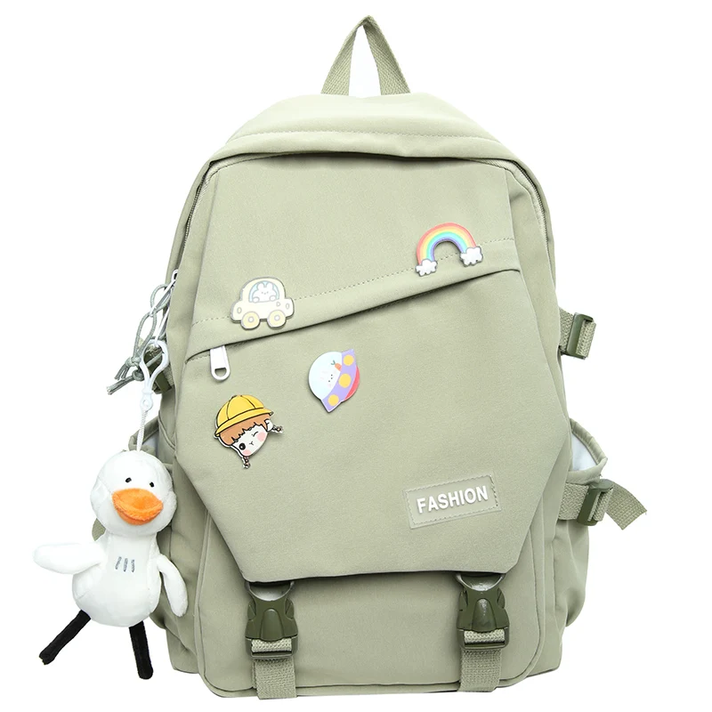 

Cute Girl Backpack Women Large-capacity School Backpacks for Teens Harajuku Ulzzang School Bag Middle School Students Korean New