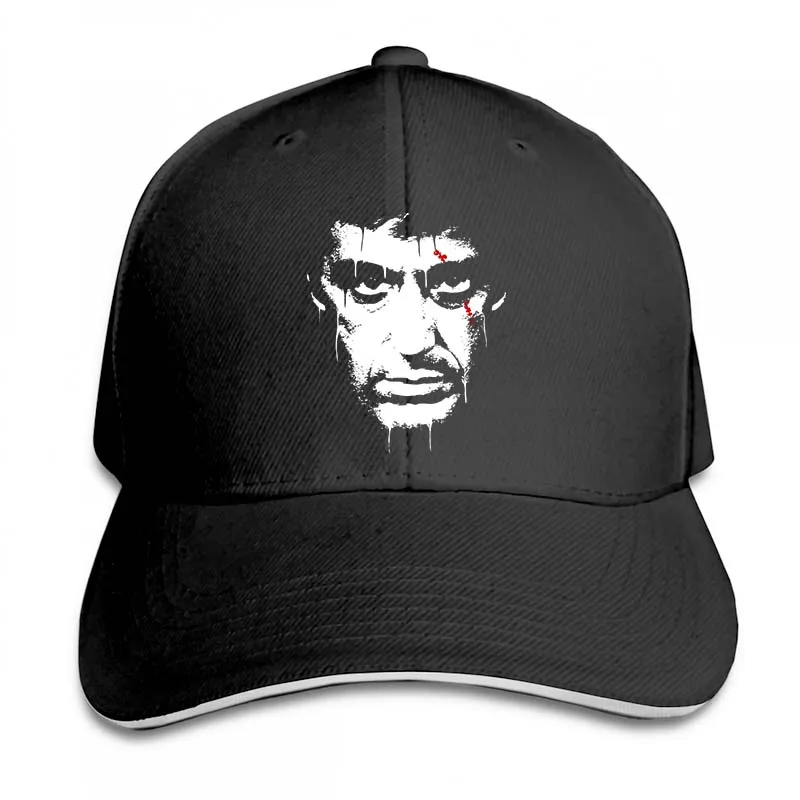 Scarface Baseball cap men women Trucker Hats fashion adjustable cap - Цвет: 2-Black