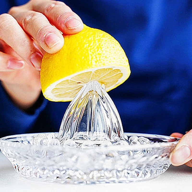 

2024 New Glass Manual Juicer Citrus Fruit Juicer Kitchen Orange Lime Lemon Squeezer Fruit