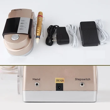 

Professional 4 In 1 Digital POP Style Permanent Makeup Tattoo Machine Motor Eyebrow Lip Eyeliner MTS Rotary Tattoo Machine Kit