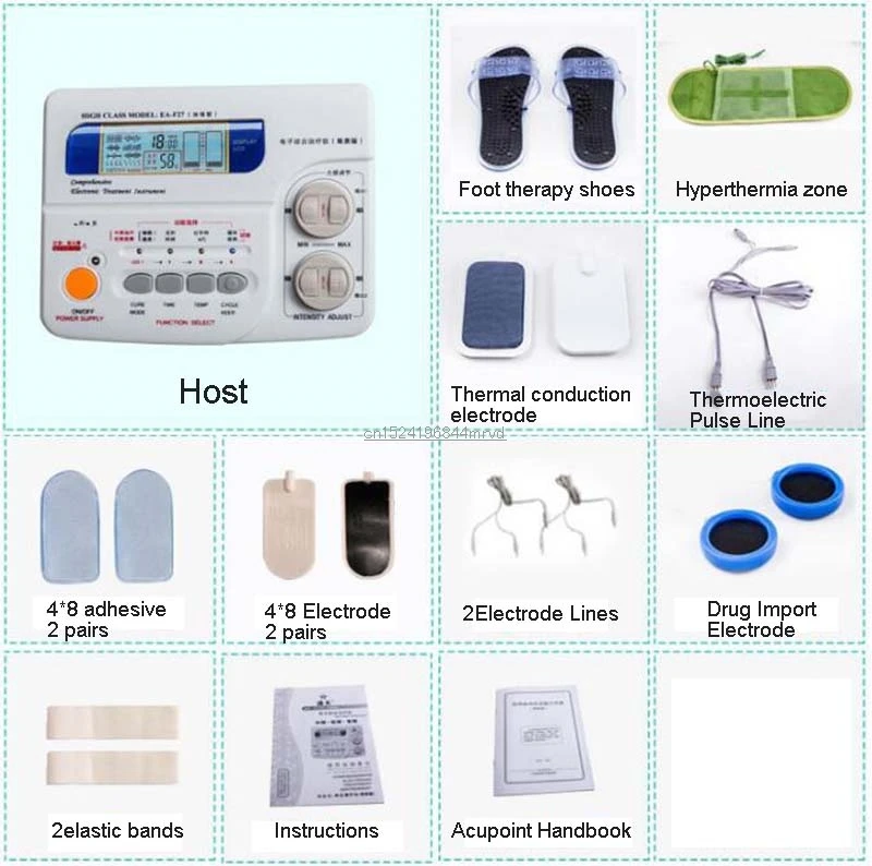 Multifunctional Massage Apparatus for Medium and Low Frequency Electronic Compre hensive Therapy Instrument