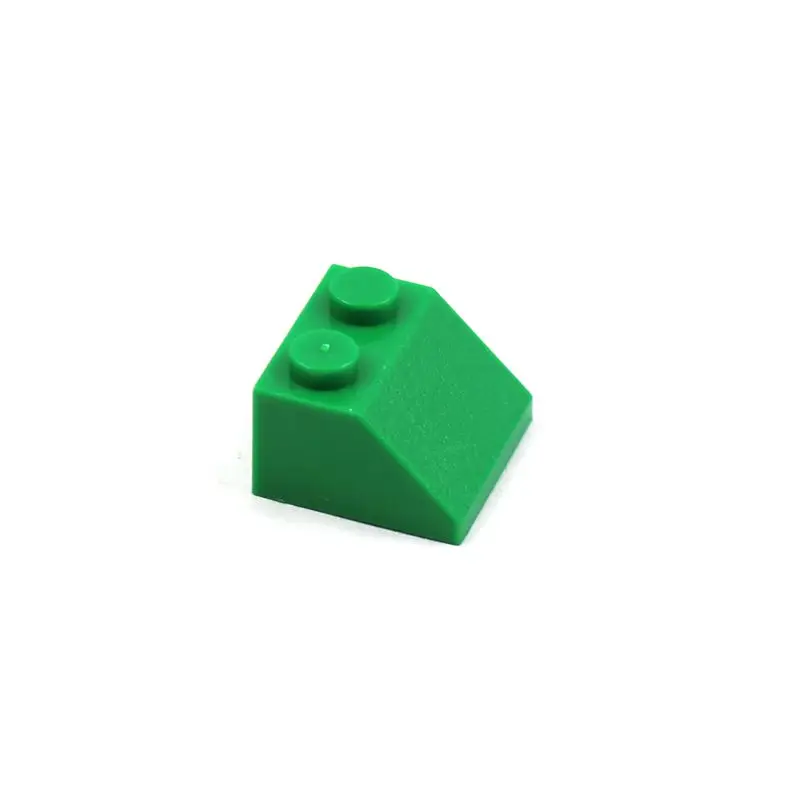 50 шт. DIY Развивающие строительные блоки кирпичи черепица 2x2 совместимый с лего 3039 детали для конструктора детей MOC игрушки - Цвет: Green