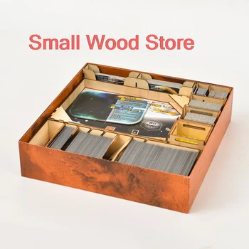 

(Needn't Glue) Organizer Receiving Token Box Compact Storage Box Store Cards Table Board Games For Terraforming Mars
