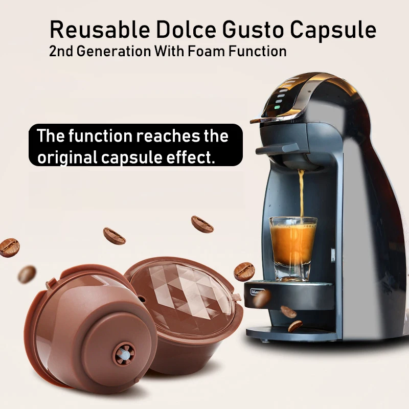 Многоразовая кофейная капсула фильтрующая чашка для Nescafe Dolce Gusto многоразовые