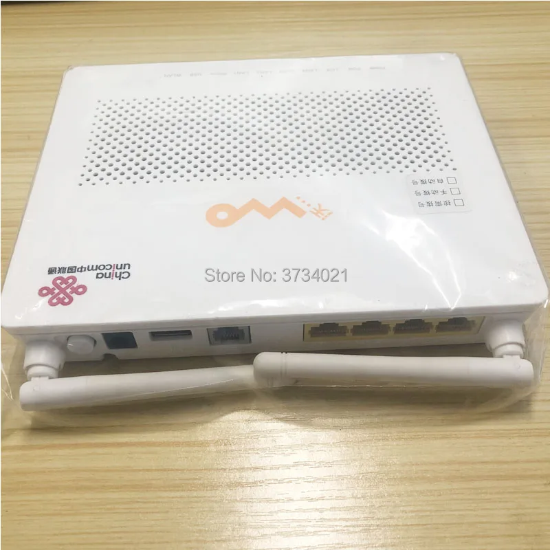 Подержанный 99% новый Huawei HG8347R EPON оптический сетевой блок ONU ONT с портом 1GE + 3FE 1TEL USB