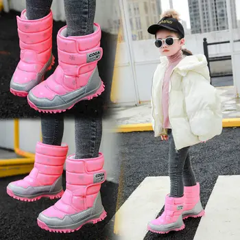 

Girls Snow Boots Children Shoes Winter Boots for Girls Sport Child Shoes Kids Sneakers 2020 NEW Fashion Sport Boots Kids Boots
