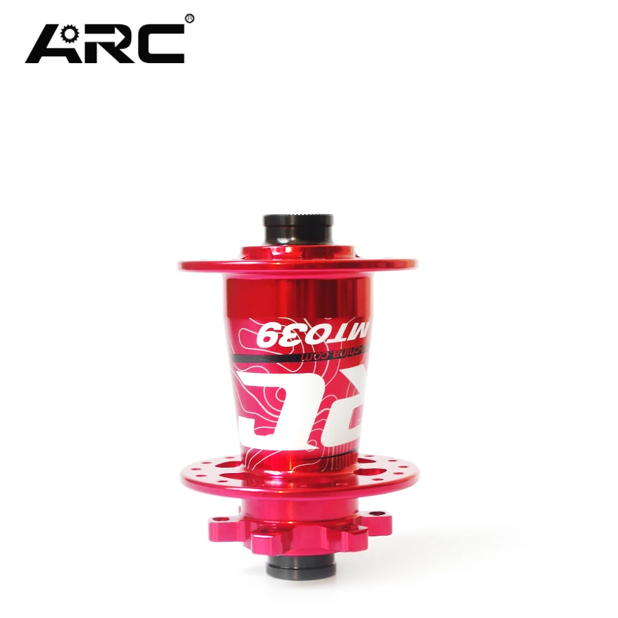 RED 100MM-15MM Втулки MTB, 2 подшипника, передние ступицы для горного велосипеда, 8, 9, 10, 11 скоростей, QR шпажки, 9*100 мм, 15*100 мм, дисковый тормоз, велосипедная ступица, 32 отверстия, часть - Цвет: RED 100MM-15MM
