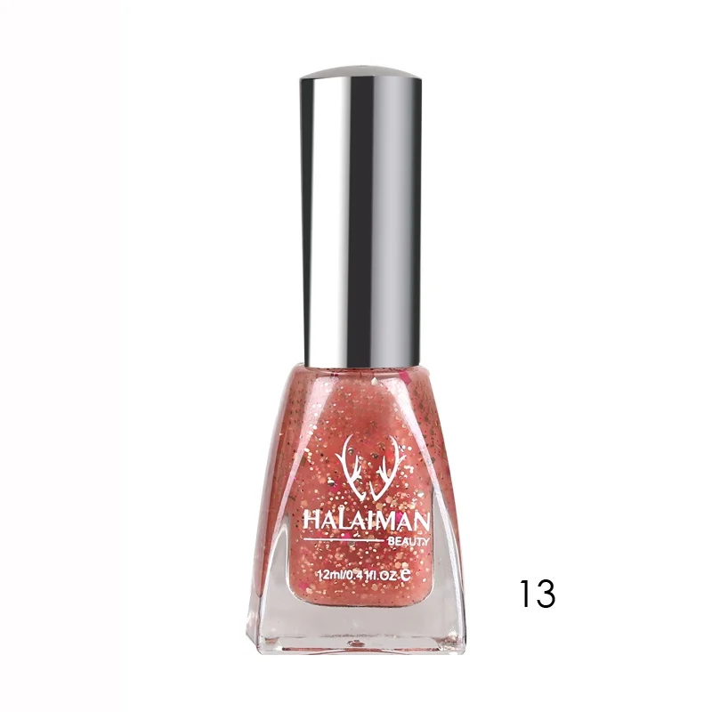 Bright Oily Unpeelable Nail Polish Long Lasting Waterproof Nail Art 19 Color Optional
