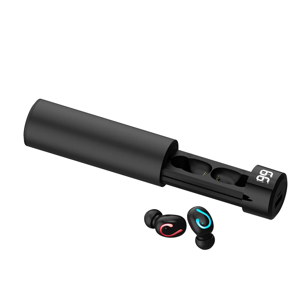 Ouhaobin Bluetooth наушники настоящие Беспроводные спортивные наушники Bluetooth в ухо стерео наушники