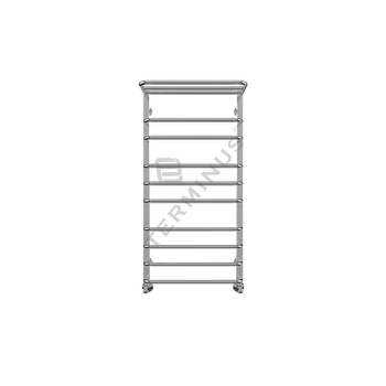 

Water heated towel rail арктур with shelf (series standard)