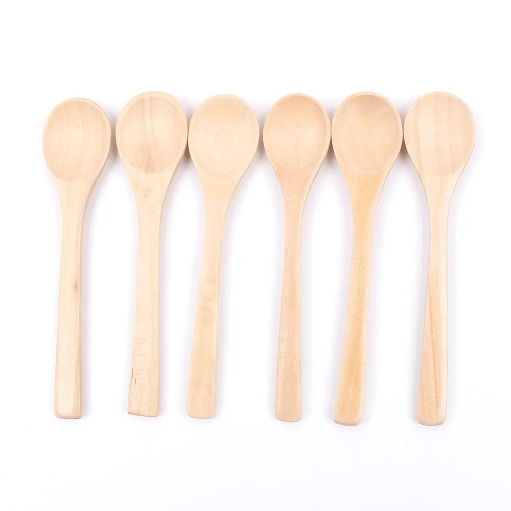 6PC 1 шт. деревянные мешалки медовая ковша деревянная ложка для меда палочка для меда банка палочка для сбора и распределения меда инструменты - Цвет: 6PC