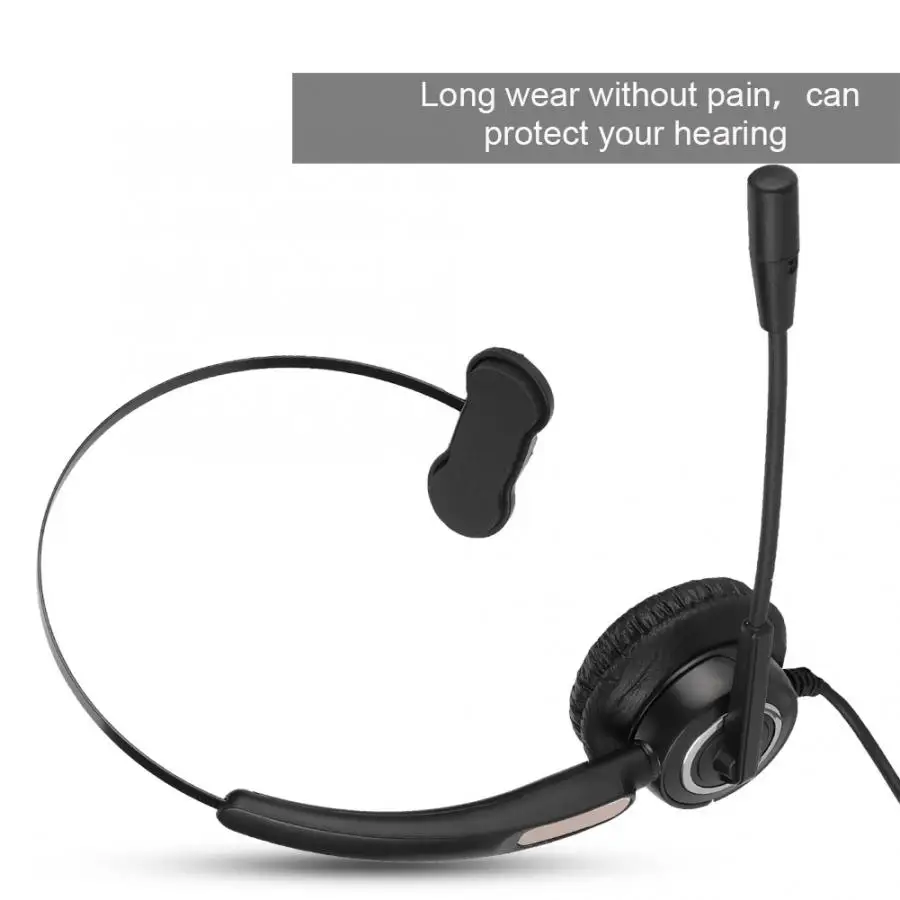VH510-USB колл-центр гарнитура для обслуживания клиентов Handfree головные наушники для ПК компьютера