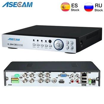 

New Super 8CH 4MP AHD DVR Digital NVR Video Recorder for CCTV Security Camera IP Onvif Network HD 1080P Alarm Multi-function