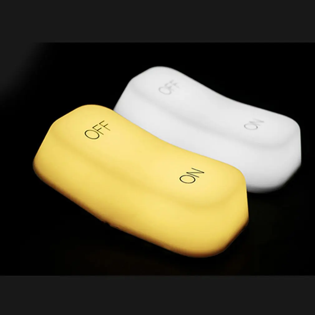 Muid ВКЛ-ВЫКЛ сенсорный переключатель лампа usb зарядка светодиодный светильник с регулируемой яркостью ночной Светильник датчик гравитации ключ переключатель прикроватная лампа