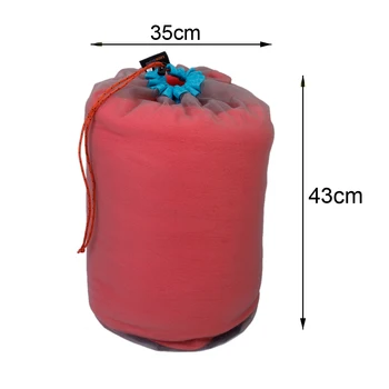 

4Pcs Sport Camping Drawstring Compression Stuff Sack Organizer Mesh Sack Bag