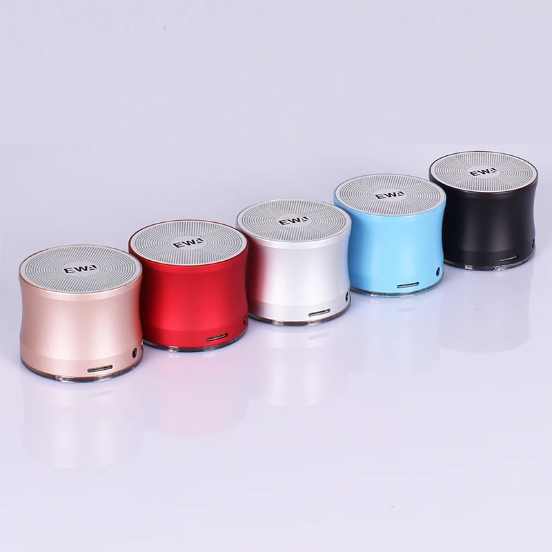 EWA 109PRO Bluetooth Speaker Portable Metal HIFI Speakers TWS Wireless Music Player Strong Sound SD Card Play Speaker