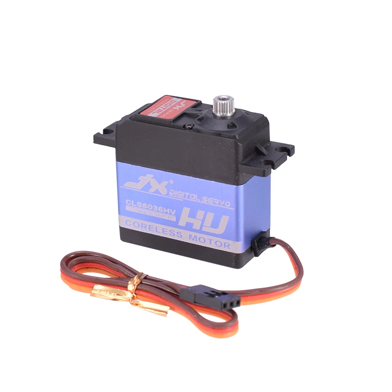 JX Servo CLS6036HV 35,6 кг Крутящий момент металлический редуктор без сердечника цифровой сервопривод для радиоуправляемого вертолета