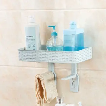 

Toilet Storage Rack Shampoo Soap Cosmetic Holder Wall Mounted Shower Shelves for Home Bathroom Organizer Supplies